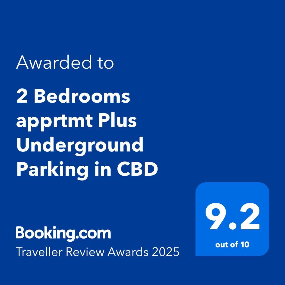 2 Bedrooms Apprtmt Plus Underground Parking In Cbd クライストチャーチ エクステリア 写真
